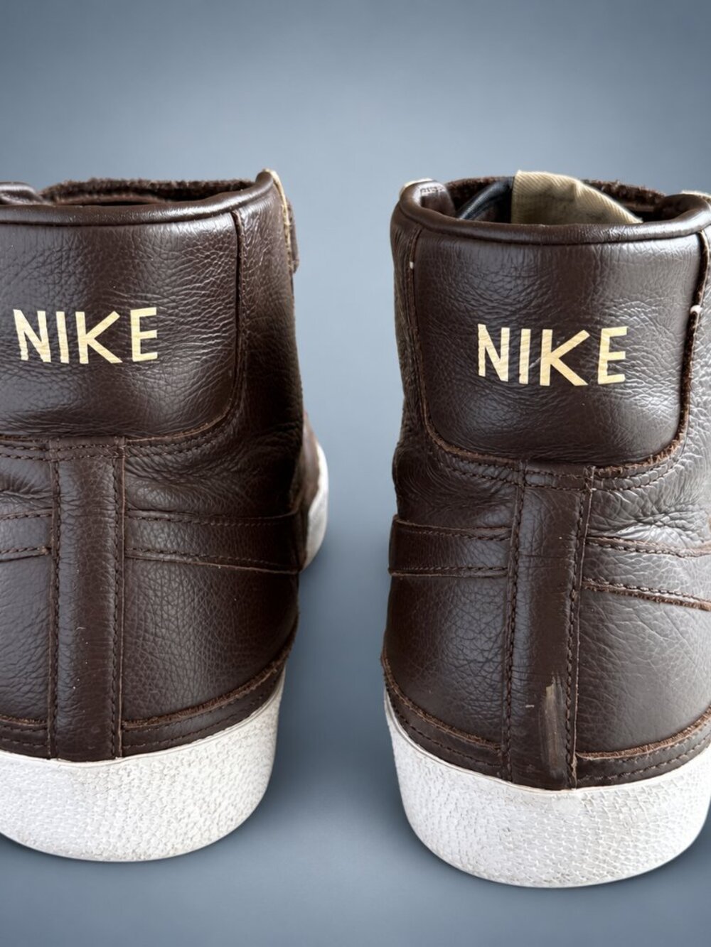 Nike Blazer AC High LE Brown Velcro Men's 12 2009 - Picture 4 of 8